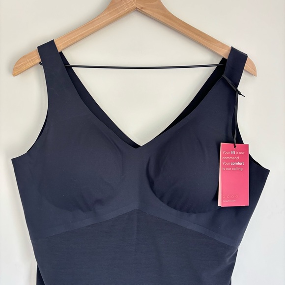 NWT Honeylove Liftwear Black Shaping Tank 2X - Picture 4 of 9
